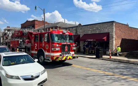 Fire Ravages Landmark Thurman Cafe in German Village