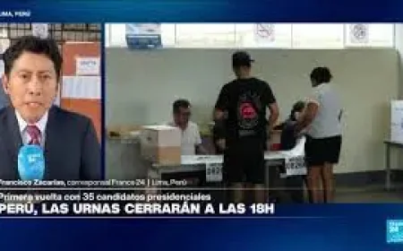 Elecciones Peru 2026: Magaly Medina arrives in La Molina as voting day faces delays