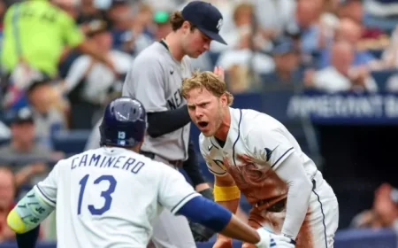 Yankees Suffer Fifth Straight Loss in Rays Series Sweep