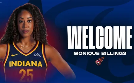 Indiana Fever Strengthens Roster by Signing Forward Monique Billings