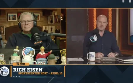 Rich Eisen returns to SportsCenter with Dan Patrick talk heating up