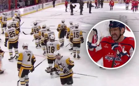 Alex Ovechkin Skips Penguins’ Handshake, Acknowledges Pittsburgh’s Patience