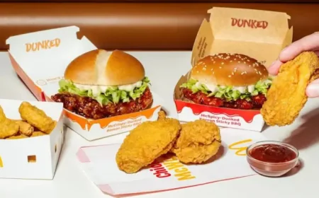 Mcdonald’s Australia Brings Back Korean Sticky BBQ in New Dunked Range