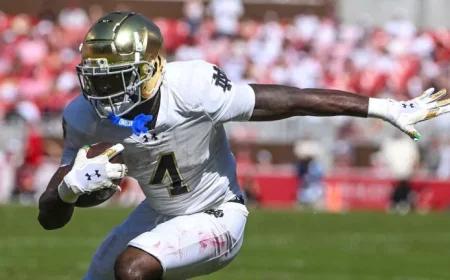 Marcus Freeman: Jeremiyah Love, a ‘Unicorn’ RB, Poised for Elite Receiver Role