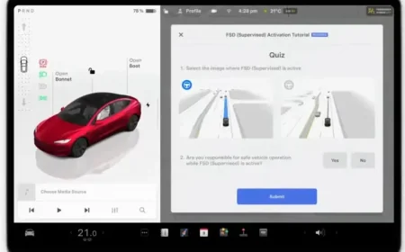 Tesla Launches FSD Tutorial and Safety Quiz in the Netherlands