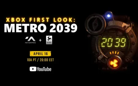 Metro 2039 Set for Xbox First Look on Thursday