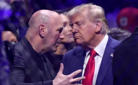 UFC Fans Shift Opinion on President Trump
