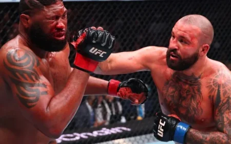 Josh Hokit, Curtis Blaydes Detail Injuries Following UFC 327 Battle