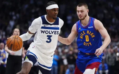 Timberwolves Face Nuggets in Denver for Playoff Series Saturday