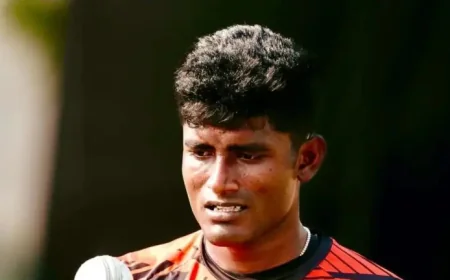 Sakib Hussain Set for SRH Debut: The Bihar Pacer’s Long Wait Ends Against Rajasthan Royals