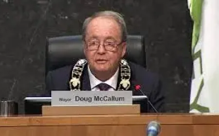 Doug Mccallum launches Surrey mayoral comeback bid with tax freeze pledge