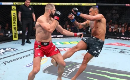 UFC 327: Carlos Ulberg Triumphs, Jiri Prochazka Loses Light Heavyweight Title
