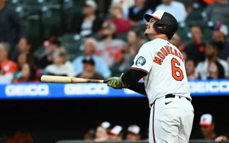 Ryan Mountcastle Sustains Foot Fracture, Placed on Injured List