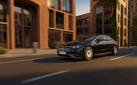 Mercedes EQS Launches with Enhanced Range and Fast Charging