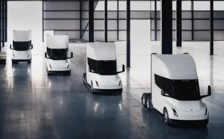 Jay Leno and the Tesla Semi: A test drive that hints at a freight shift