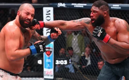 Curtis Blaydes Speaks Out After Epic UFC 327 Battle with Josh Hokit