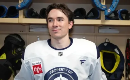 Brayden Yager set for NHL debut as Jets face Golden Knights