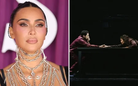 Kim Kardashian Joins Broadway’s ‘The Fear of 13’ Production Team