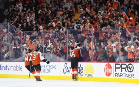 Flyers Secure Playoff Spot, Ending 5-Year Drought