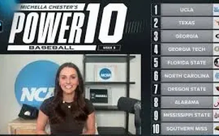 Baseball Standings Shift as Georgia Holds the Edge and the SEC Race Tightens