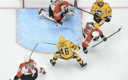 Penguins Clash with Flyers in Playoff Opener