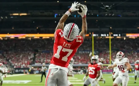 Bengals Eye Ohio State WR Carnell Tate for No. 10 Pick