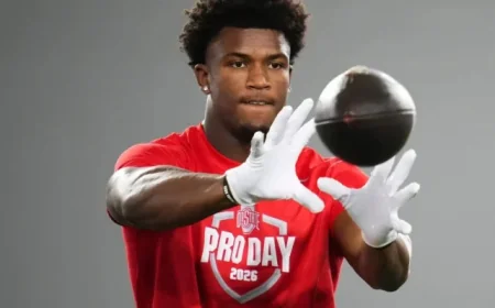 Commanders Pick Caleb Downs, Ohio State Safety, in 2026 NFL Mock Draft