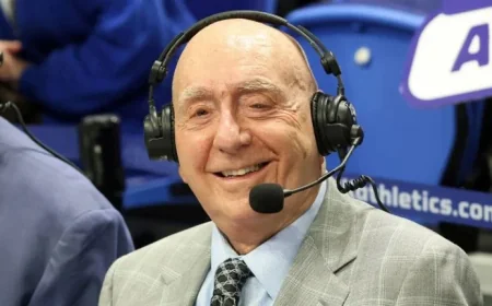 Dick Vitale, Legendary College Basketball Voice, Confronts Cancer Again
