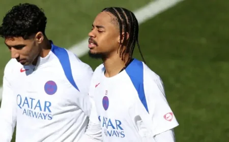 Bradley Barcola and 3 PSG fitness doubts shape Liverpool second leg