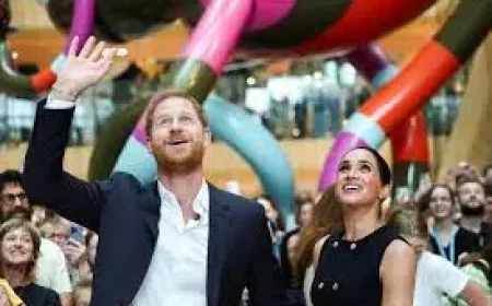 Prince Harry, Duke Of Sussex arrives in Australia for four-day tour