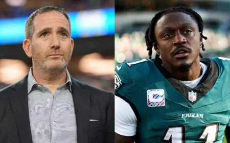 GM Howie Roseman Affirms A.J. Brown’s Eagle Status Amid New WR Signings