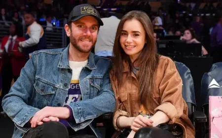 Lily Collins Reflects on Falling in Love During Emily in Paris