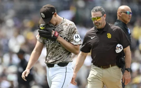 Padres List Nick Pivetta on Injured Roster