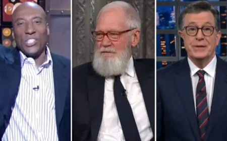 David Letterman Responds to Byron Allen Replacing Stephen Colbert’s ‘Late Show’ Slot