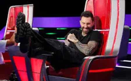 Adam Levine and the buzz cut shift at The Voice semi-finals