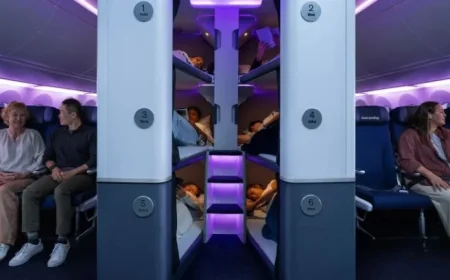 Air New Zealand Introduces Bunk Beds for Economy Passengers on New Planes