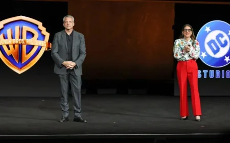 Warner Bros.’ De Luca & Abdy Silent About Paramount at CinemaCon