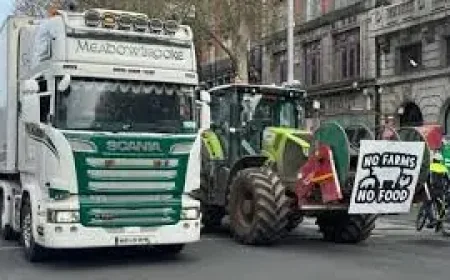 Farmer Fuel Price Protest Intensifies as Irish Fuel Costs Stay Elevated