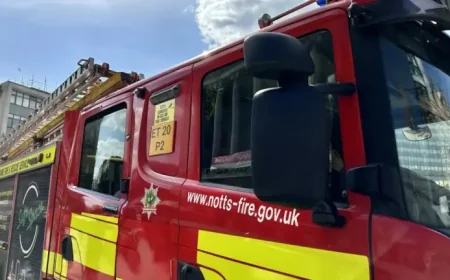 Hathernware Industrial Estate fire draws 13 appliances in Sutton Bonington