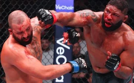 Curtis Blaydes Claims Victory in Thrilling Battle Against Josh Hokit