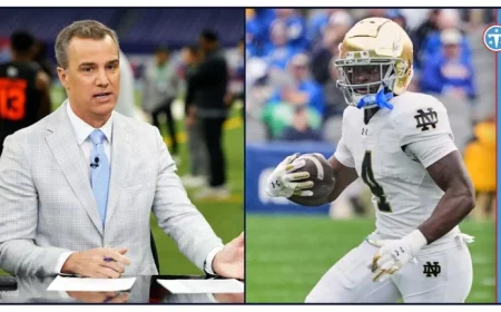 Daniel Jeremiah Advises Titans to Draft Notre Dame’s RB Jeremiyah Love