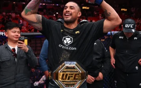 Carlos Ulberg Vacates Belt Post-UFC 327 Victory