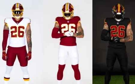 Commanders Unveil New Primary and Alternate Uniforms