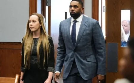 Sherrone Moore’s Wife Shields Him From Court’s Full Wrath