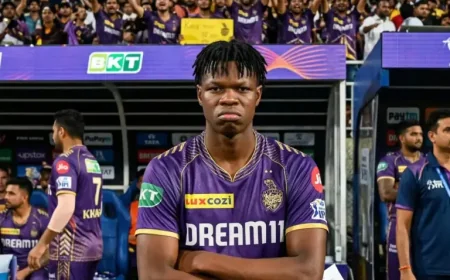 Mukul Choudhary in Focus as KKR Shuffle XI for LSG Clash