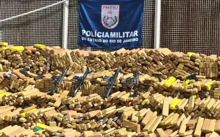 Rio De Janeiro Operation Burns 48 Tons of Marijuana in Record Seizure After Maré Bust