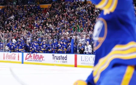 Sabres’ Playoff Return Boosts Buffalo’s Hockey Business Boom