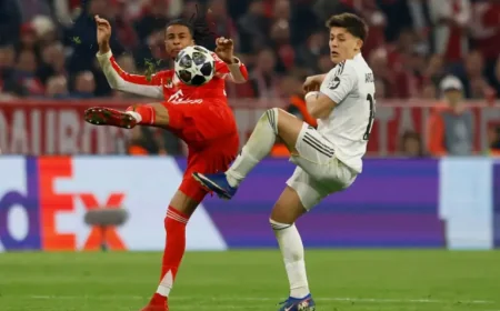Madrid Vs Bayern: Camavinga’s red card, Olise’s late strike, and a night that tilted the tie