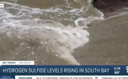 Tijuana River Crisis Deepens as Toxic Gas Readings Push South Bay Residents Past Their Limit