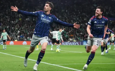 Maximiliano Araújo in focus as Arsenal host Sporting de Lisboa in tense Champions League return